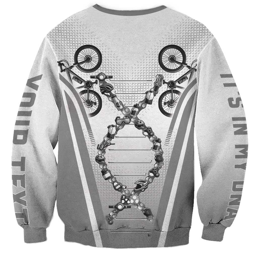Personalized Cycling Sweatshirt Its In My DNA - Wonder Print Shop