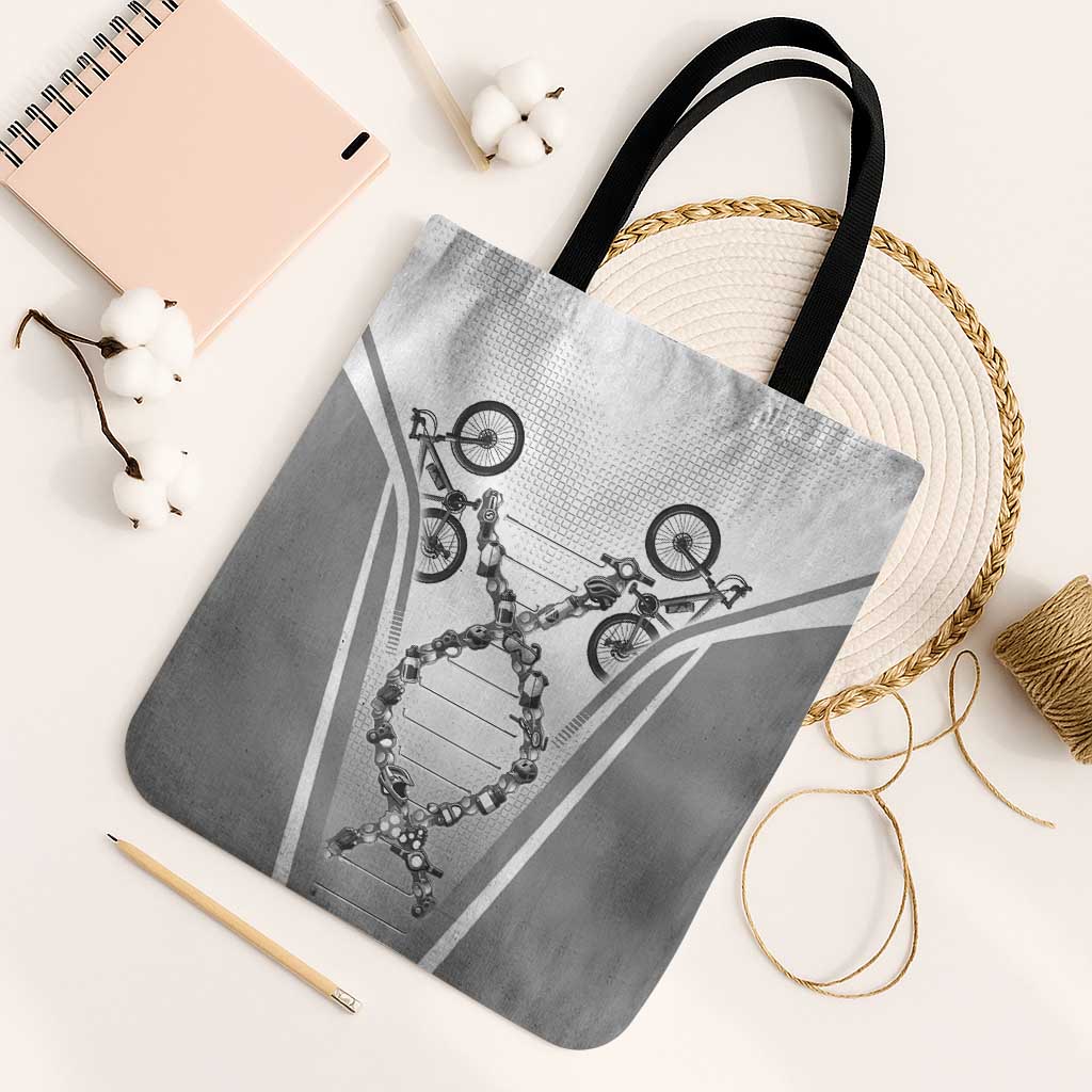 Cycling Tote Bag Its In My DNA - Wonder Print Shop