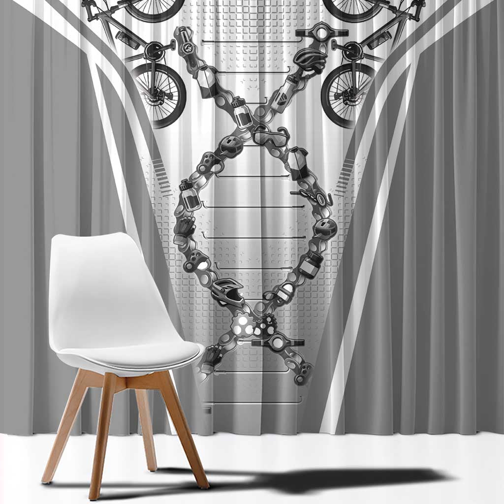Personalized Cycling Window Curtain Its In My DNA - Wonder Print Shop
