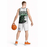 Alligator Alcatraz Defend Human Rights Basketball Jersey Defend The Everglades - Wonder Print Shop