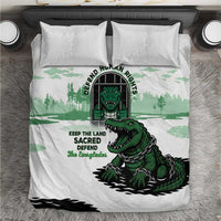 Alligator Alcatraz Defend Human Rights Bedding Set Defend The Everglades - Wonder Print Shop