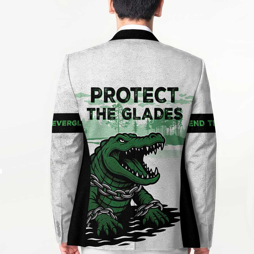 Alligator Alcatraz Defend Human Rights Blazer Defend The Everglades - Wonder Print Shop