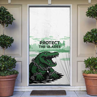 Alligator Alcatraz Defend Human Rights Door Cover Defend The Everglades - Wonder Print Shop