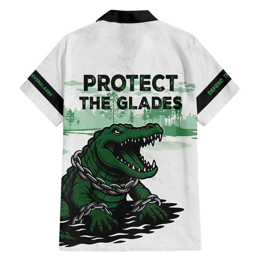 Alligator Alcatraz Defend Human Rights Family Matching Long Sleeve Bodycon Dress and Hawaiian Shirt Defend The Everglades - Wonder Print Shop