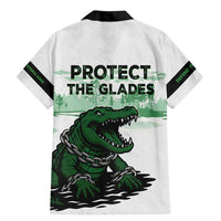 Alligator Alcatraz Defend Human Rights Family Matching Mermaid Dress and Hawaiian Shirt Defend The Everglades - Wonder Print Shop