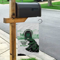 Alligator Alcatraz Defend Human Rights Garden Flag Defend The Everglades - Wonder Print Shop