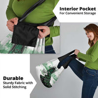 Alligator Alcatraz Defend Human Rights Grocery Bag Defend The Everglades - Wonder Print Shop