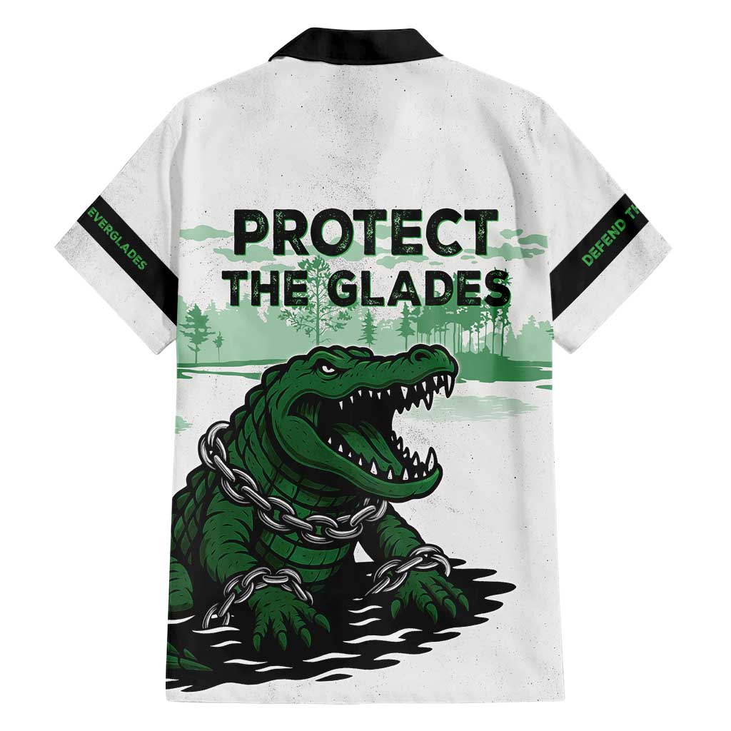 Alligator Alcatraz Defend Human Rights Hawaiian Shirt Defend The Everglades - Wonder Print Shop