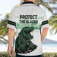 Alligator Alcatraz Defend Human Rights Hawaiian Shirt Defend The Everglades - Wonder Print Shop