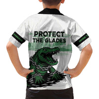 Alligator Alcatraz Defend Human Rights Kid Hawaiian Shirt Defend The Everglades - Wonder Print Shop