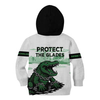 Alligator Alcatraz Defend Human Rights Kid Hoodie Defend The Everglades - Wonder Print Shop