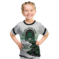 Alligator Alcatraz Defend Human Rights Kid T Shirt Defend The Everglades - Wonder Print Shop