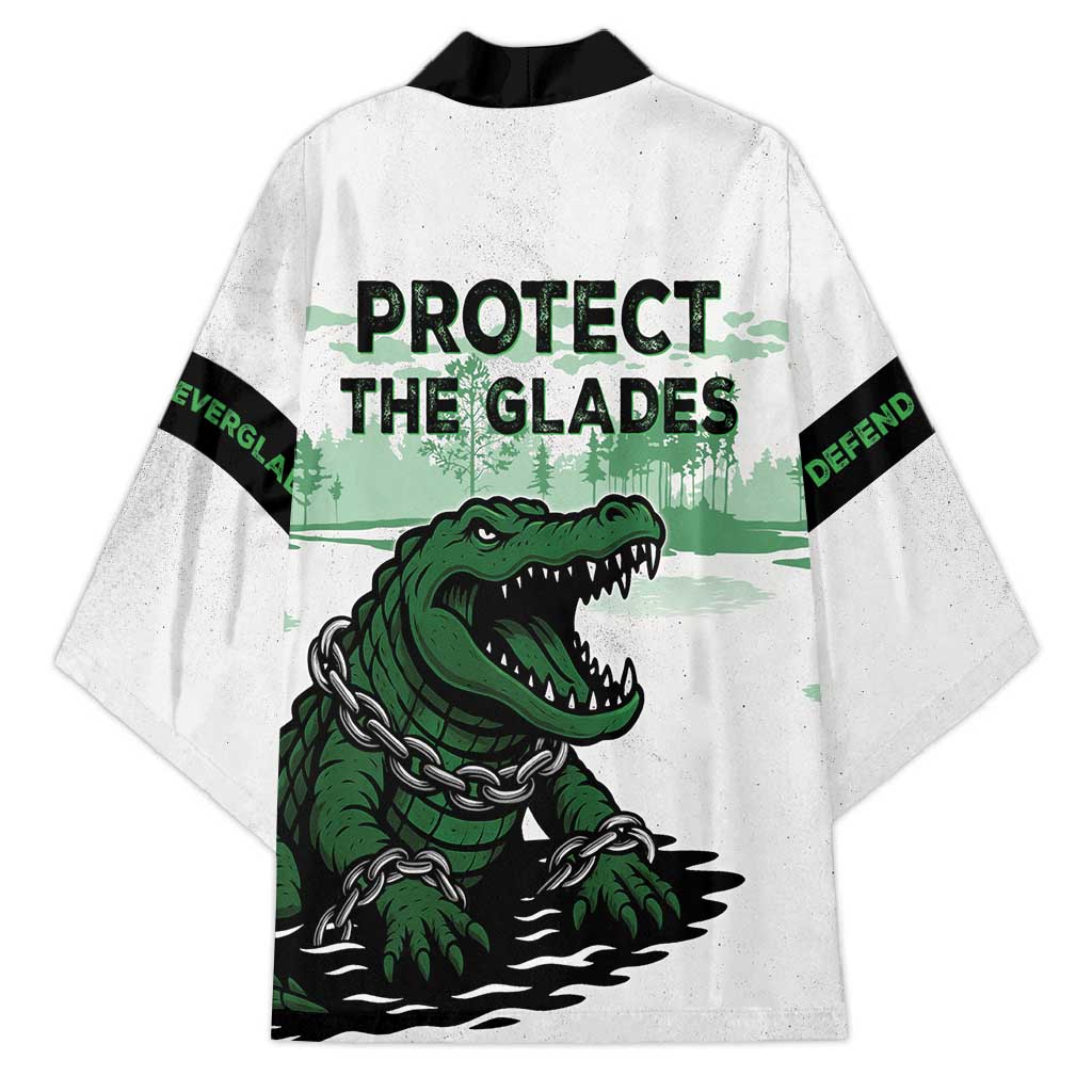 Alligator Alcatraz Defend Human Rights Kimono Defend The Everglades - Wonder Print Shop