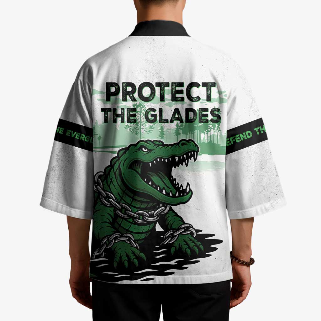 Alligator Alcatraz Defend Human Rights Kimono Defend The Everglades - Wonder Print Shop