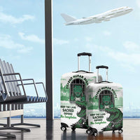 Alligator Alcatraz Defend Human Rights Luggage Cover Defend The Everglades - Wonder Print Shop