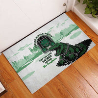 Alligator Alcatraz Defend Human Rights Rubber Doormat Defend The Everglades - Wonder Print Shop