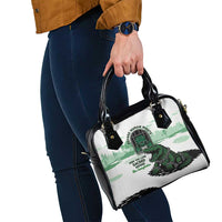 Alligator Alcatraz Defend Human Rights Shoulder Handbag Defend The Everglades - Wonder Print Shop