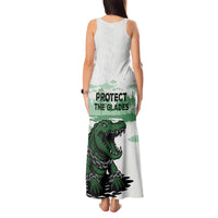 Alligator Alcatraz Defend Human Rights Tank Maxi Dress Defend The Everglades - Wonder Print Shop