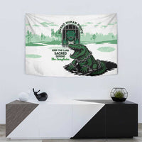 Alligator Alcatraz Defend Human Rights Tapestry Defend The Everglades - Wonder Print Shop