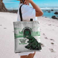 Alligator Alcatraz Defend Human Rights Tote Bag Defend The Everglades - Wonder Print Shop