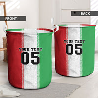 Custom Iran Football 2026 Laundry Basket Go Team Melli Flag Style