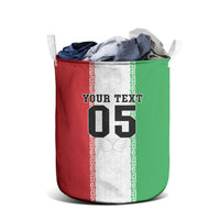 Custom Iran Football 2026 Laundry Basket Go Team Melli Flag Style
