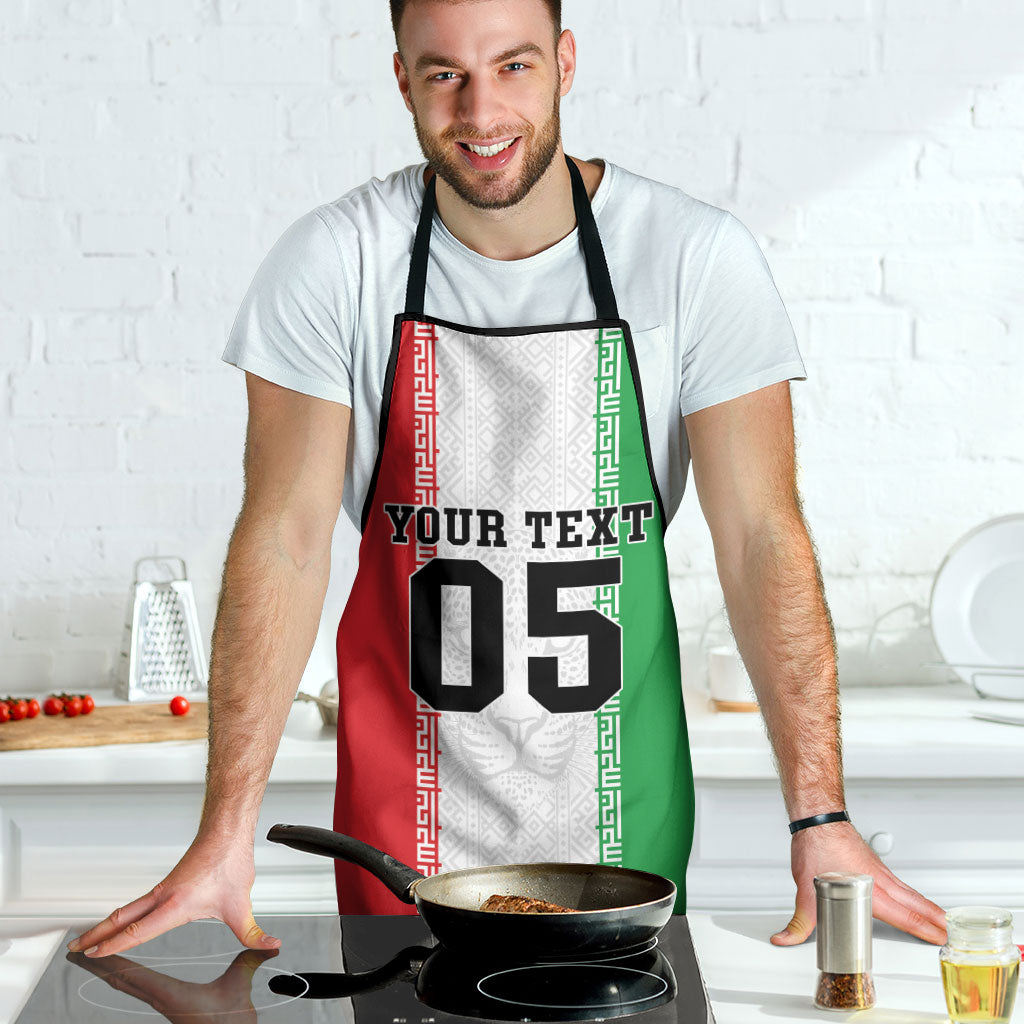 Custom Iran Football 2026 Apron Go Team Melli Flag Style