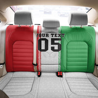 Custom Iran Football 2026 Back Car Seat Cover Go Team Melli Flag Style