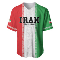 Custom Iran Football 2026 Baseball Jersey Go Team Melli Flag Style
