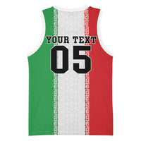 Custom Iran Football 2026 Basketball Jersey Go Team Melli Flag Style