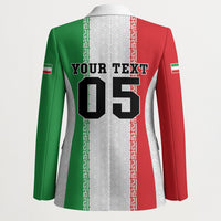 Custom Iran Football 2026 Blazer Go Team Melli Flag Style