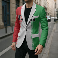 Custom Iran Football 2026 Blazer Go Team Melli Flag Style
