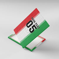 Custom Iran Football 2026 Canvas Wall Art Go Team Melli Flag Style