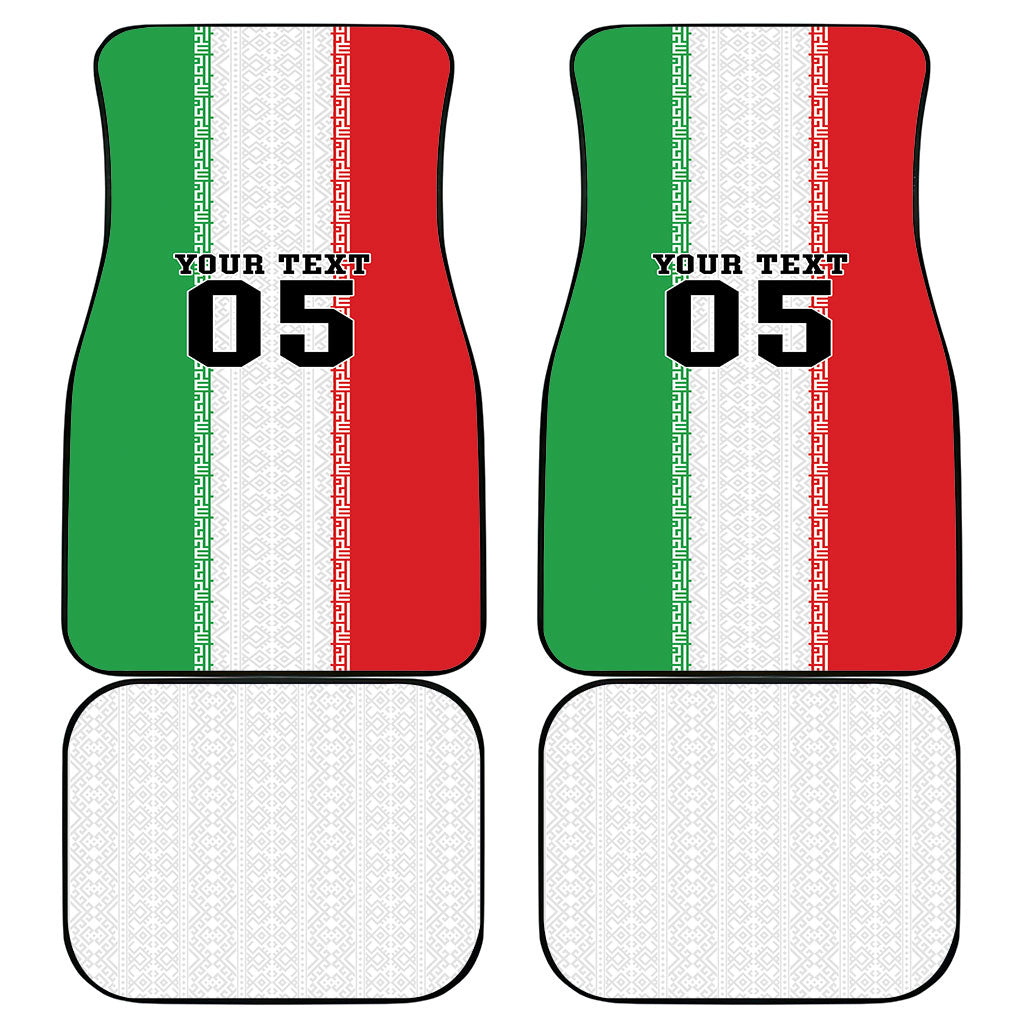 Custom Iran Football 2026 Car Mats Go Team Melli Flag Style