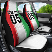Custom Iran Football 2026 Car Seat Cover Go Team Melli Flag Style