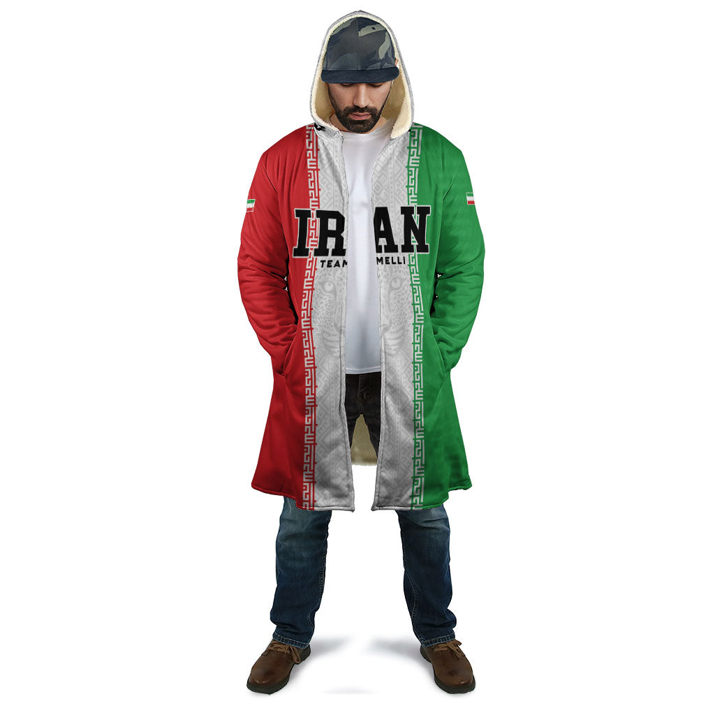 Custom Iran Football 2026 Cloak Go Team Melli Flag Style