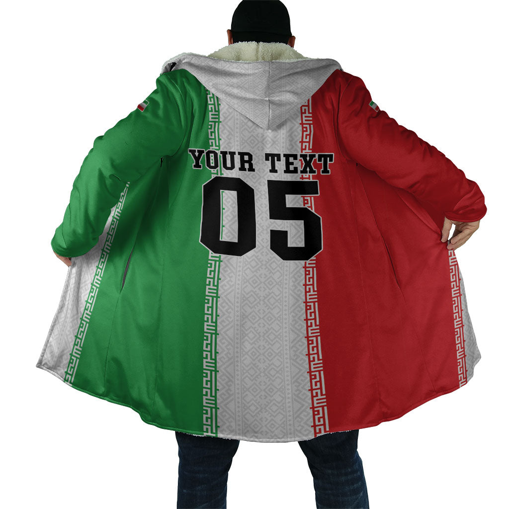 Custom Iran Football 2026 Cloak Go Team Melli Flag Style