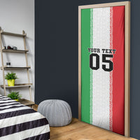 Custom Iran Football 2026 Door Cover Go Team Melli Flag Style