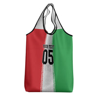 Custom Iran Football 2026 Grocery Bag Go Team Melli Flag Style