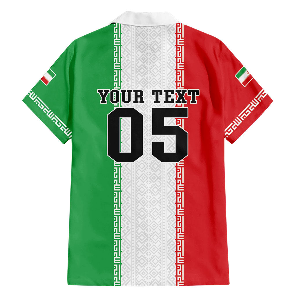 Custom Iran Football 2026 Hawaiian Shirt Go Team Melli Flag Style