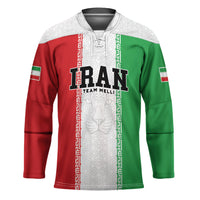 Custom Iran Football 2026 Hockey Jersey Go Team Melli Flag Style