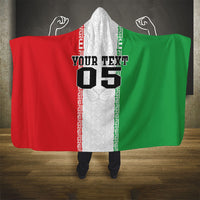 Custom Iran Football 2026 Hooded Blanket Go Team Melli Flag Style