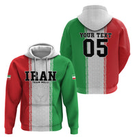 Custom Iran Football 2026 Hoodie Go Team Melli Flag Style