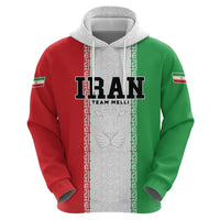 Custom Iran Football 2026 Hoodie Go Team Melli Flag Style