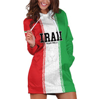 Custom Iran Football 2026 Hoodie Dress Go Team Melli Flag Style