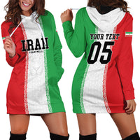 Custom Iran Football 2026 Hoodie Dress Go Team Melli Flag Style