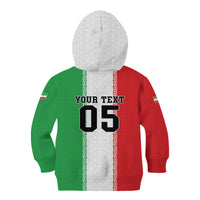 Custom Iran Football 2026 Kid Hoodie Go Team Melli Flag Style