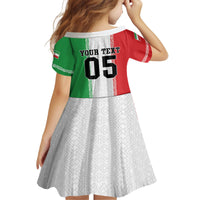 Custom Iran Football 2026 Kid Short Sleeve Dress Go Team Melli Flag Style