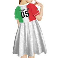 Custom Iran Football 2026 Kid Short Sleeve Dress Go Team Melli Flag Style