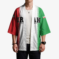 Custom Iran Football 2026 Kimono Go Team Melli Flag Style